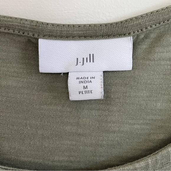 J. Jill Sage Green Midi Dress - Picture 2 of 3